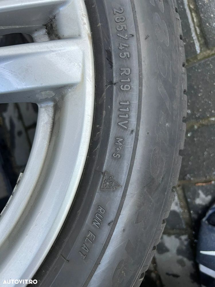 Set jante OEM BMW X5/X6 19' + anvelope iarnă Pirelli Scorpion Winter*RF - 7