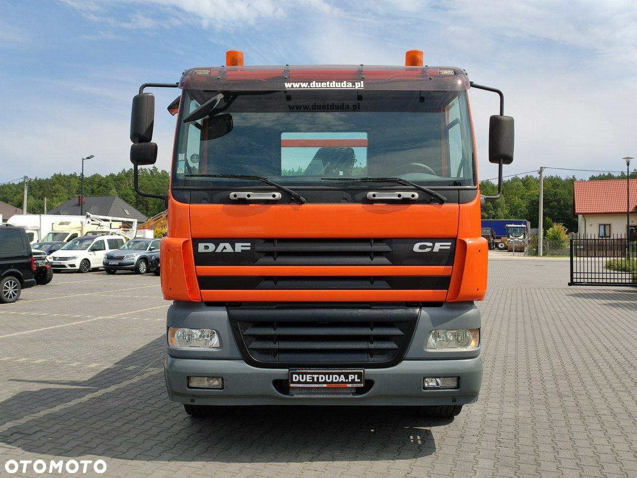 DAF CF 85.380 6x2 Oś Skrętna Skrzynia HDS HIAB 220C  + Pilot - 34