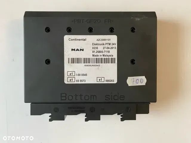 MAN TGX TGS STEROWNIK KOMPUTER PTM 81258057118