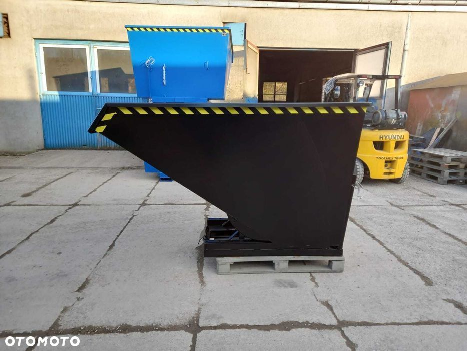 Złom, Gruz, Wióry,Plastik -Koleba Samowyładowcza NTK HD 1600L KONTENER - 2