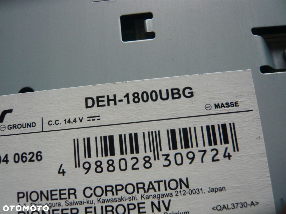 radio cd deh-1800ubg pioneer - 2