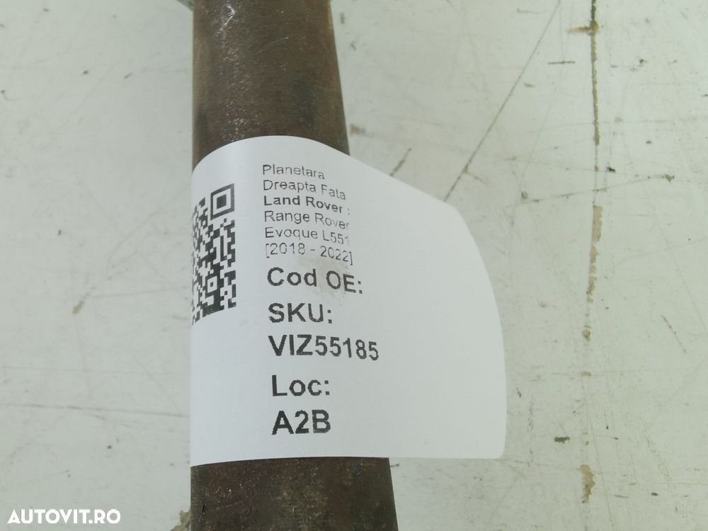 Planetara Dreapta Fata Land Rover  Range Rover Evoque L551 2018 2019 2 - 8