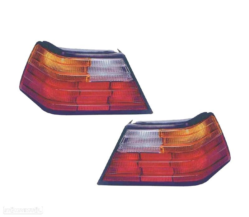 CARCAÇAS FAROLINS MERCEDES W124 BERLINA COUPÉ - 1