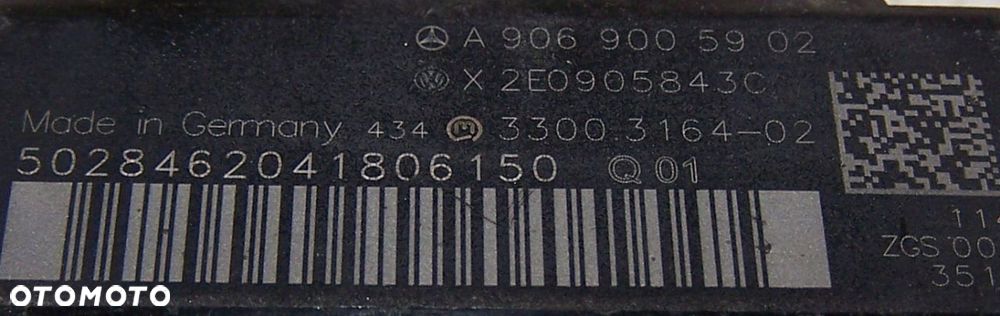 SPRINTER CRAFTER STACYJKA A9069005902 X2E0905843 - 4