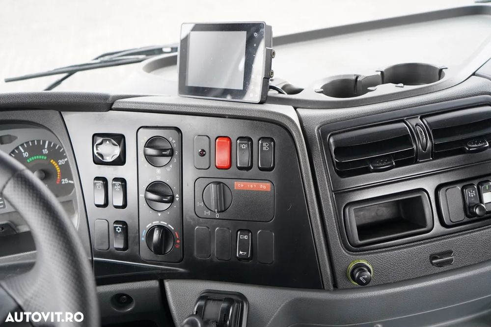 Mercedes-Benz AXOR 2636 / 6x4 / BASCULĂ CU 2 LATE / HIDROCLAPĂ / HIDROCLAPĂ / SPECIAL / CU PUNGĂ DE TRECERE FRONTALĂ / MANUALĂ - 33