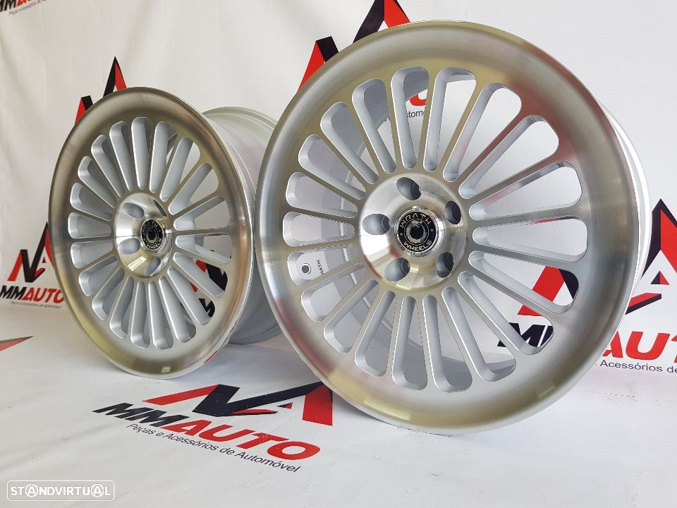 Jantes Wrath WF8 Silver Polished 18 (AUDi, VW, Mercedes) - 2