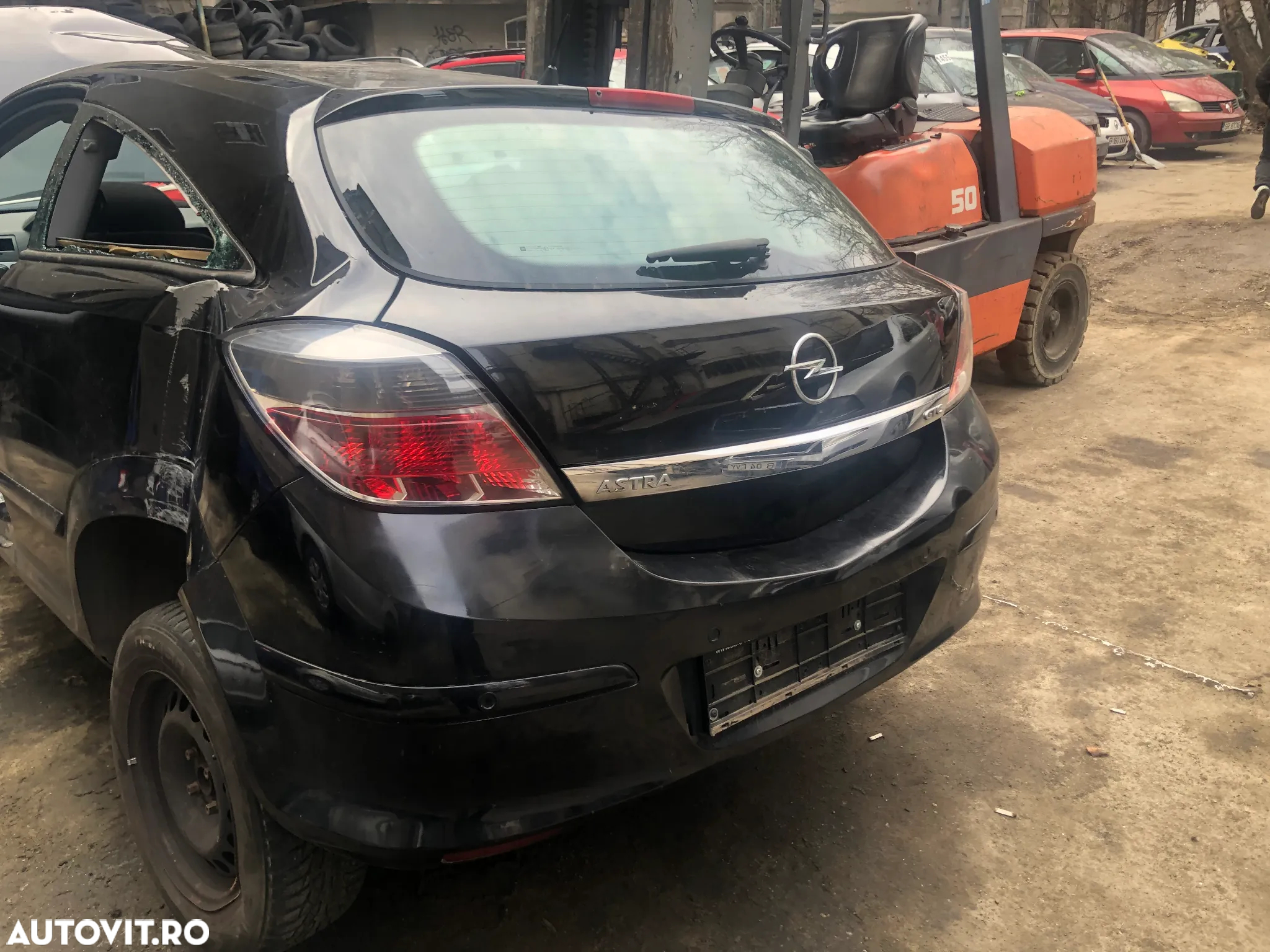 Haion Opel Astra H GTC 2006 coupe negru - 4