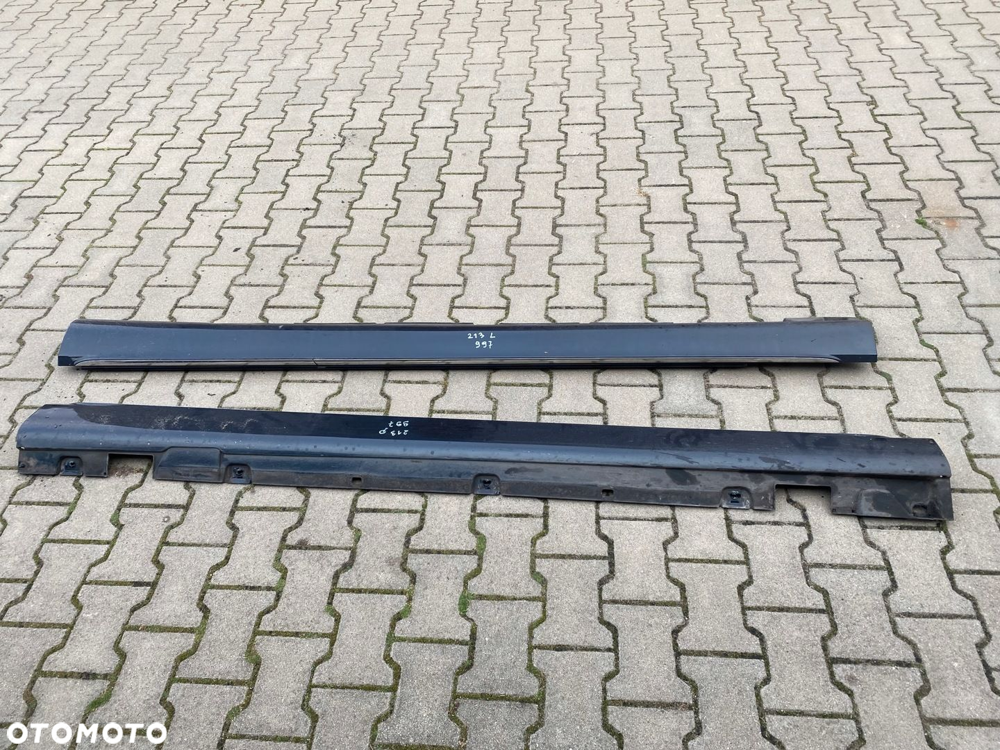 MERCEDES W213 LISTWA PROGOWA NAKŁADKA PRAWA CHROM A2136901040 kolor 997 - 2