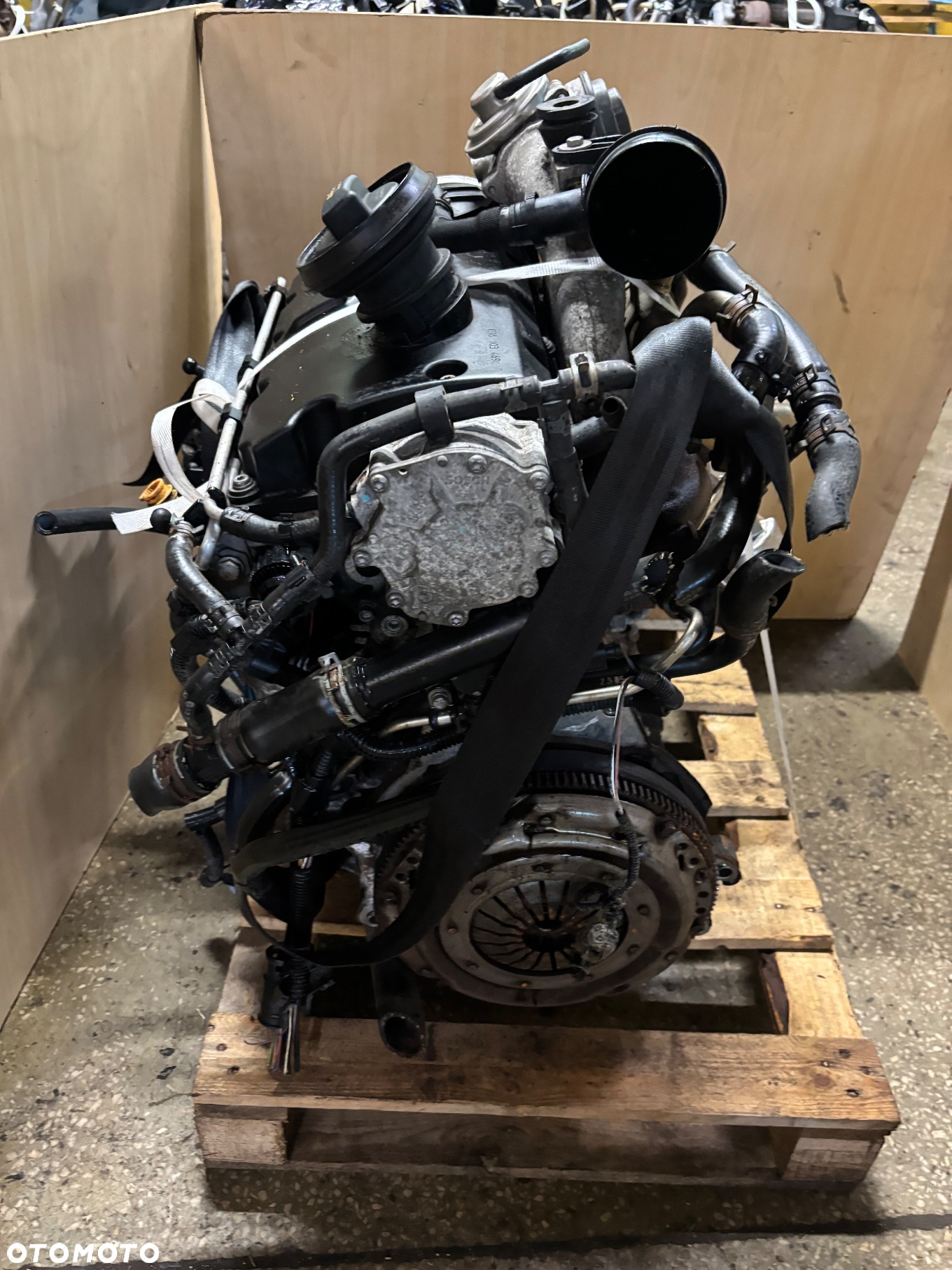 Silnik kompletny vw seat skoa Fabia Ibiza Polo 1.9 tdi  BSW 06r - 6
