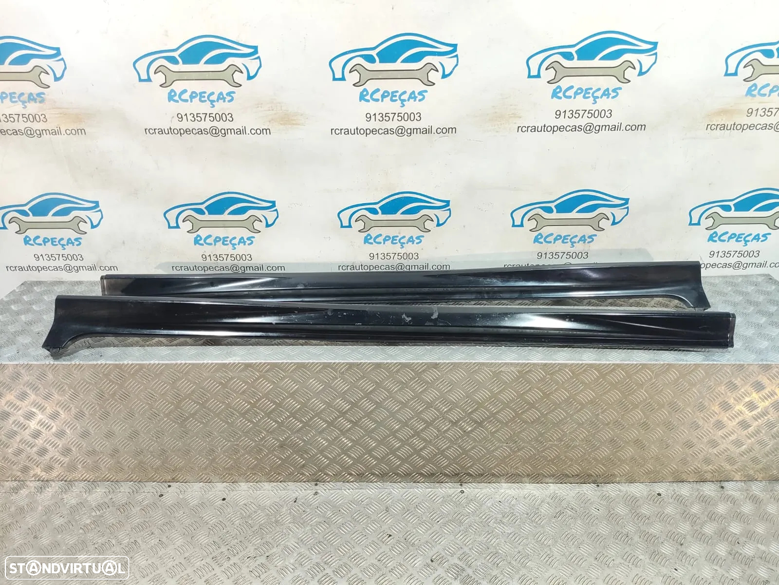 Embaladeira Embaladeiras Esquerda Direita originais Honda Civic FN FK VIII 7 Mk7 Type R Type S saia saias lateral laterais - 6