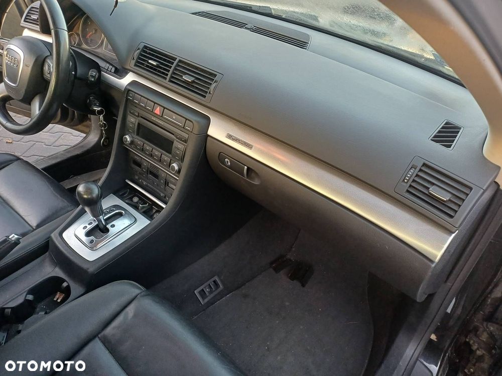 ZESTAW AIRBAG POSTRZAŁOWY KOKPIT DESKA MODUŁ PODUSZKI PASY AUDI A4 B7 - 2