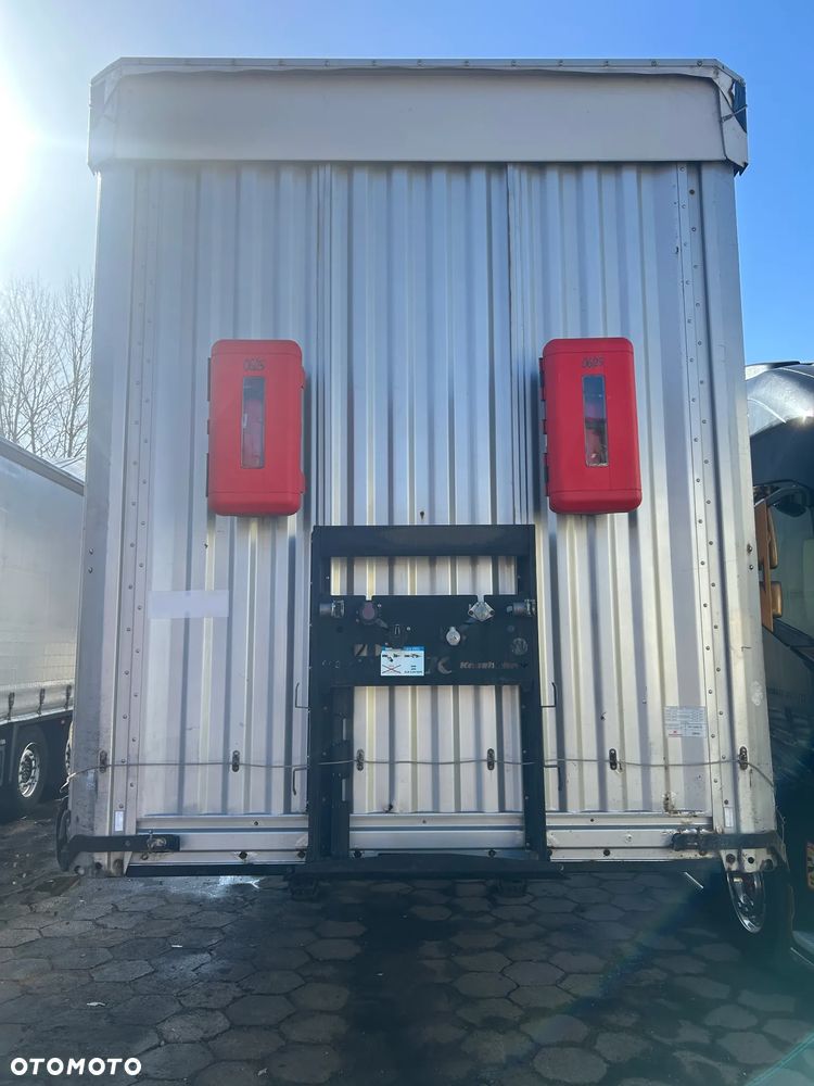 Schmitz Cargobull KASSBOHRER MEGA / FIRANKA / OSIE SAF R 19.5 / BARDZO ŁADNE OPONY / DWA KOŁA ZAPASOWE / REGULOWANY PODNOSZONY DACH / 3 SZTUKI / 2016 ROK PRODUKCJI !! - 8