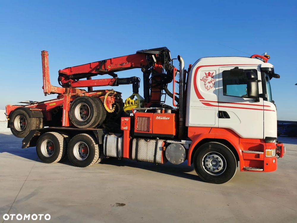 Scania R620, Epsilon S300L82, do dłużycy, drewna, lasu, kłody - 7