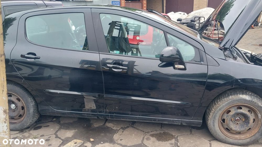 Peugeot 308 drzwi prawe lewe przód tył kierowcy pasażera lusterko klapa KTVD zamek drzwi klamka szyba sterownik podnośnik szyby elektryczne - 7