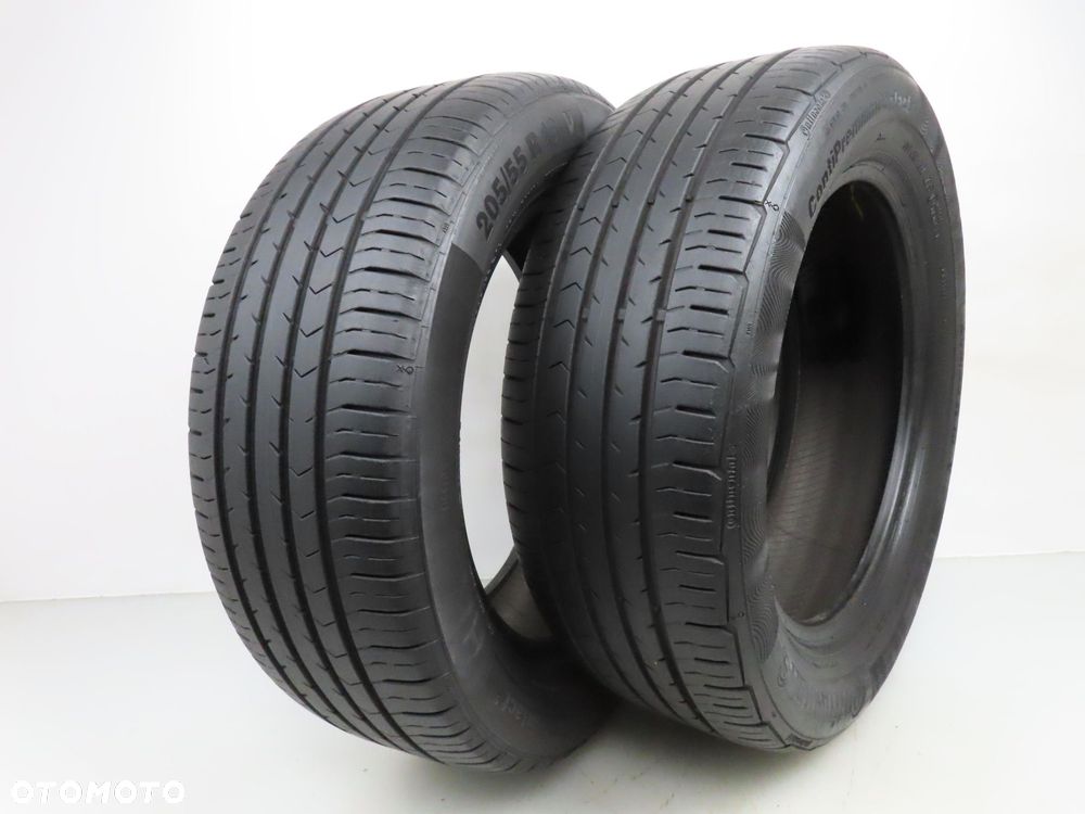 2x 205/55R16 OPONY LETNIE UŻYWANE Continental ContiPremiumContact 5 91V - 1