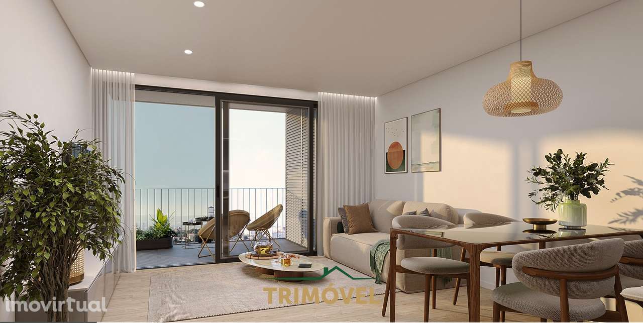 Apartamento T1 NOVO em São João da Madeira - Grande imagem: 2/19