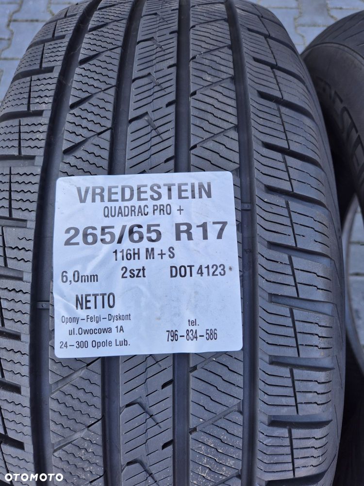 Opony Vredestein 265 65 R17 - 2