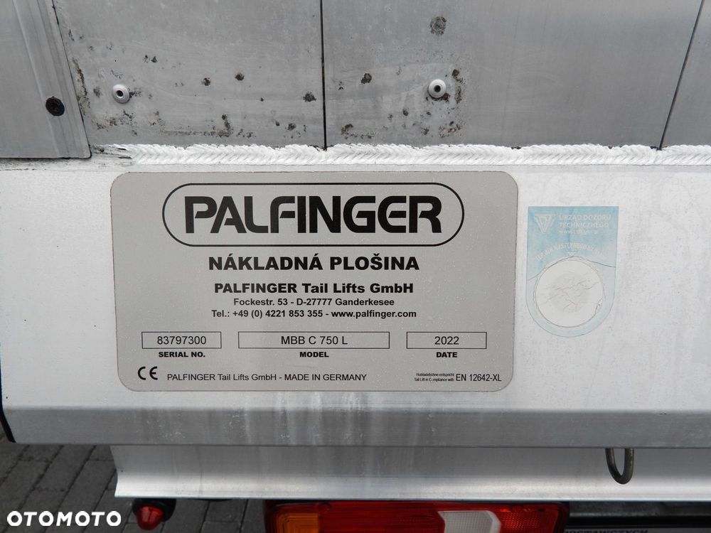 Iveco DAILY 35S18 PLANDEKA WINDA 8 PALET WEBASTO TEMPOMAT LEDY KLIMATYZACJA  180KM - 28