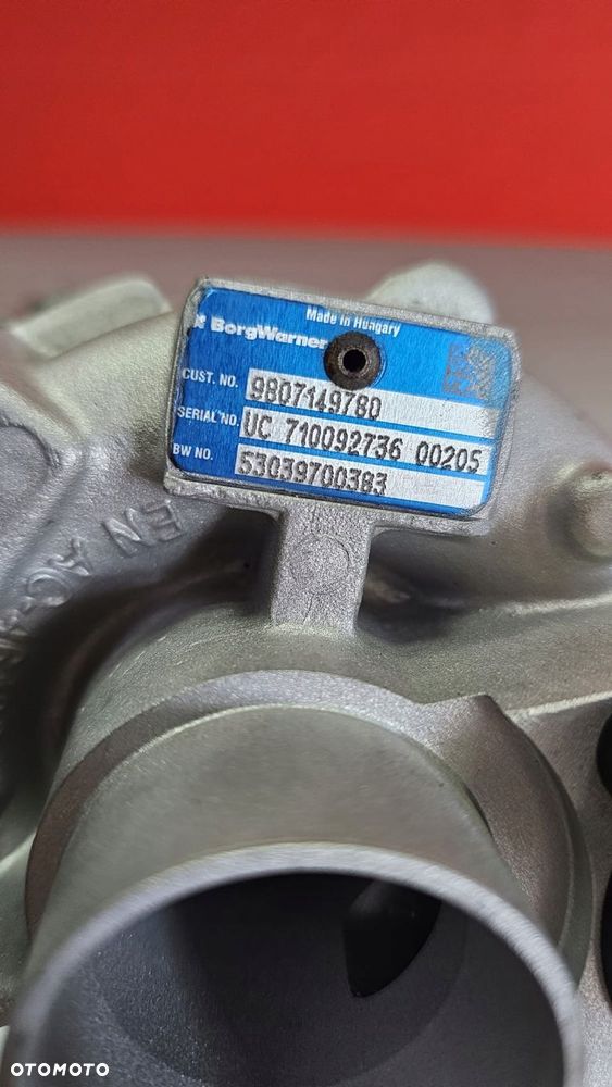 turbo citroen c4 ds3 ds4 opel peugeot 208 508 1.6thp 150-165km 53039700383 - 6