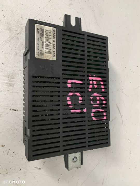 MODUŁ STEROWNIK ŚWIATEŁ LCM 9180756 BMW E60 E65 - 1