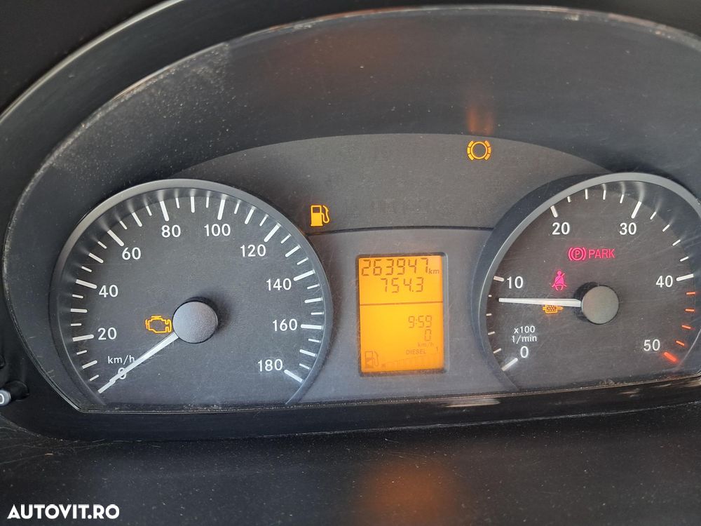 Mercedes-Benz SPRINTER 2.2D 143CP BASCULABIL 3 PARTI ROTI DUBLE SPATE DPF DEFECT - 13