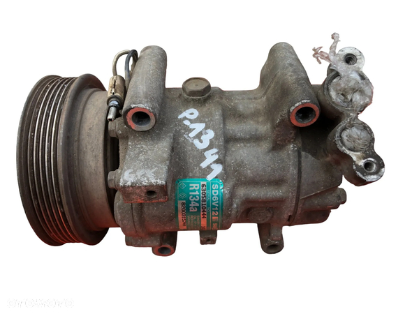 Sprężarka Kompresor Klimatyzacji 6PK 8200315744 Renault Clio II Kangoo Thalia 1.5DCI - Gwarancja Wysyłka