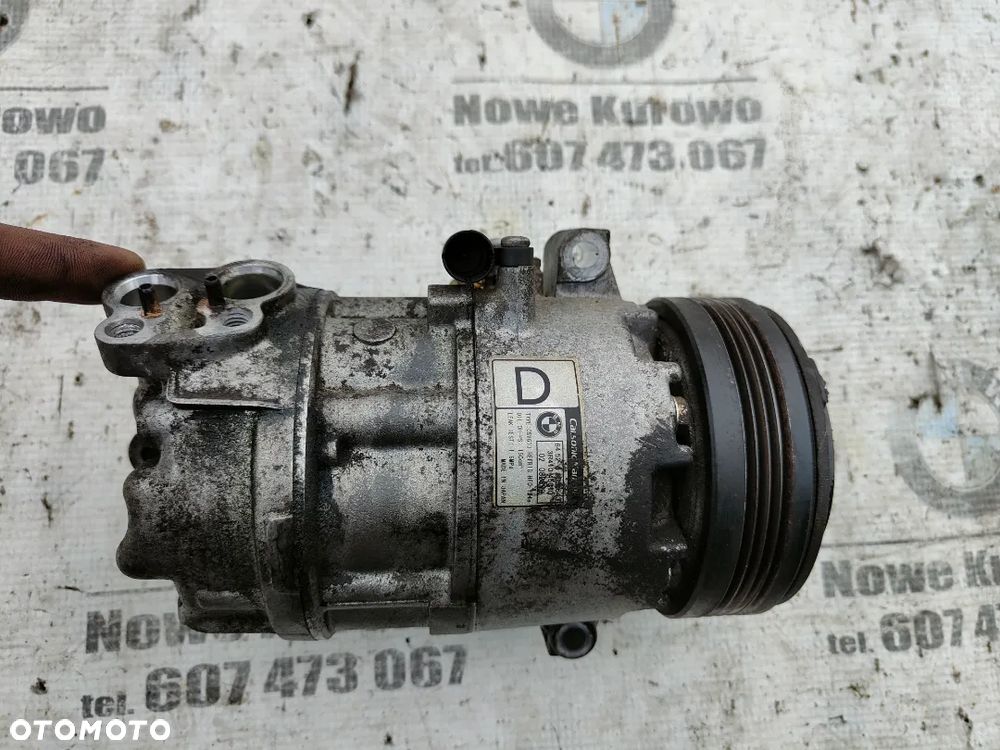 BMW E46 E83 2.0d 150KM Sprężarka klimatyzacji 6905643 - 2