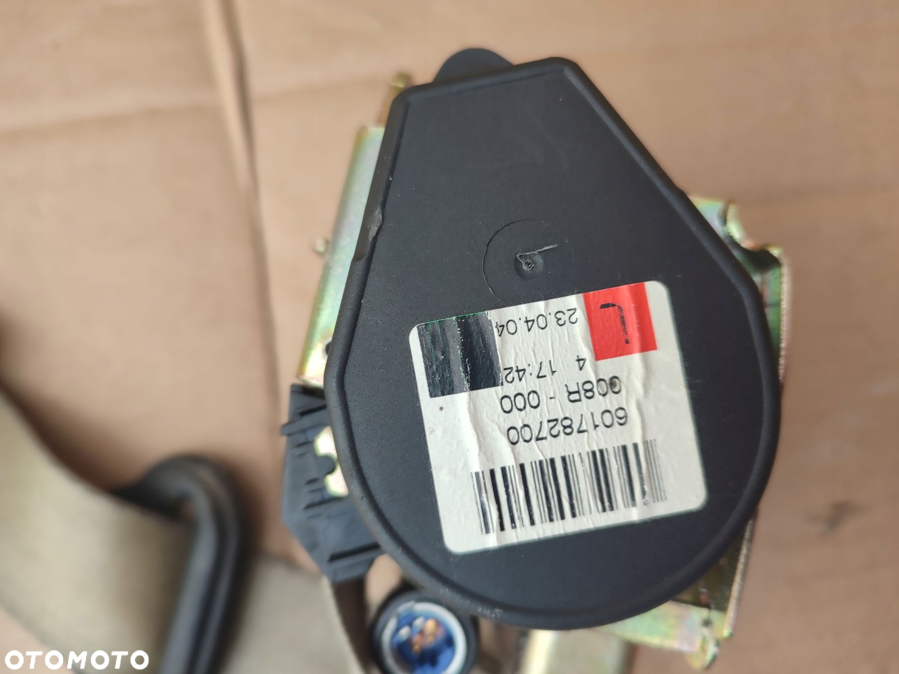 Pas bezpieczeństwa lewy przód kierowcy AUDI A8 D3 EUROPA 4E1857705 - 5