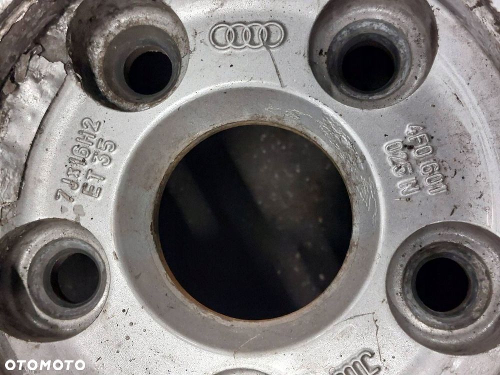 KOŁA KOMPLET FELGI OPONY ZIMOWE 5x112 7Jx16 ET35 FI57,1 205/60R16 AUDI - 6