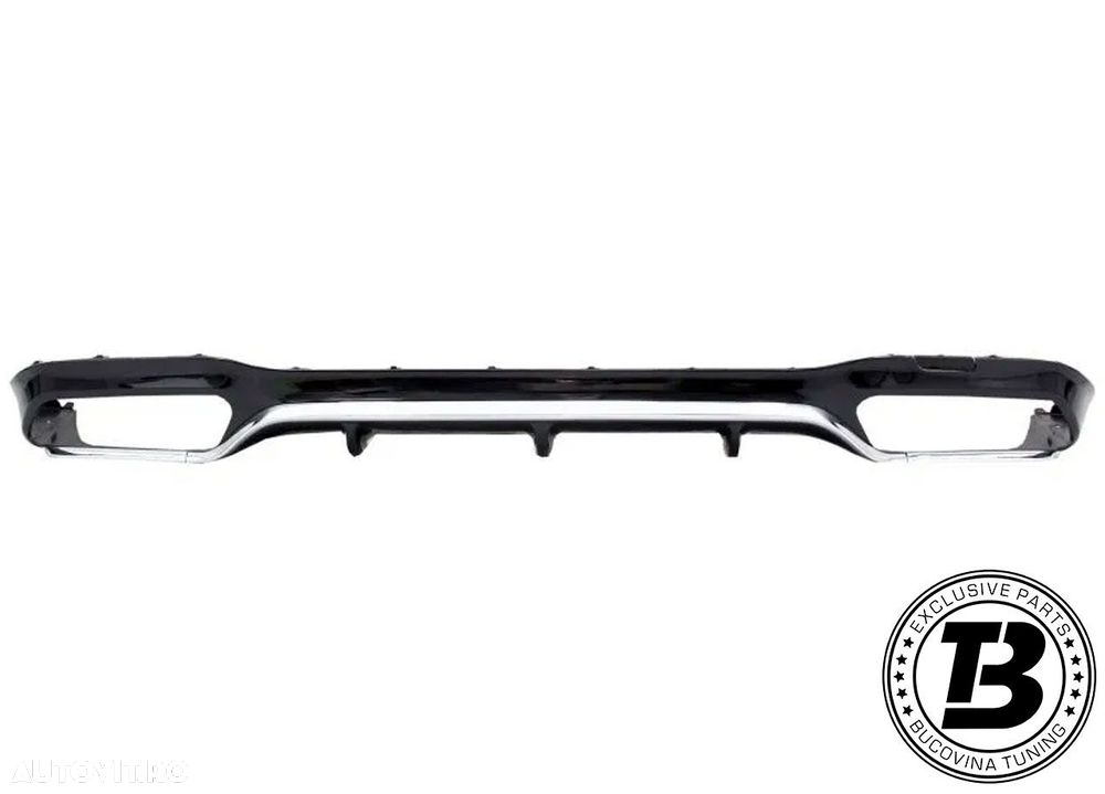 Difuzor Bara Spate cu Ornamente compatibil cu Mercedes E Class W213 E63 Design - 2