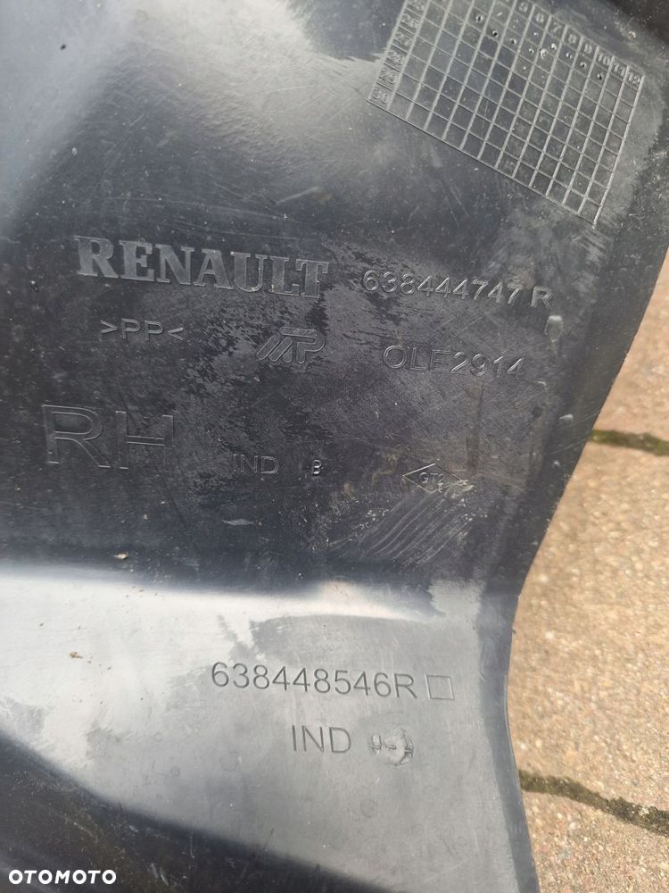 nadkole przednie lewe prawe dacia duster iii 628425134r 638434589r - 2
