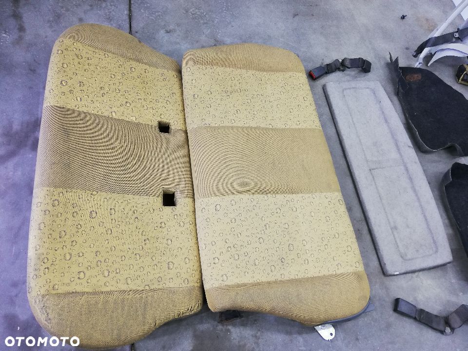 Fotele Fiat Panda II Kanapa Półka wykładzina boczki komplet - 2