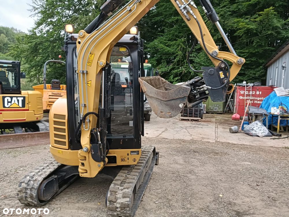 Caterpillar CAT 302.7 E | 2016r | 2500 mtg | 2700kg | minikoparka mini koparka gąsienicowa mała koparka obrotowa gąsienice gumowe - 5
