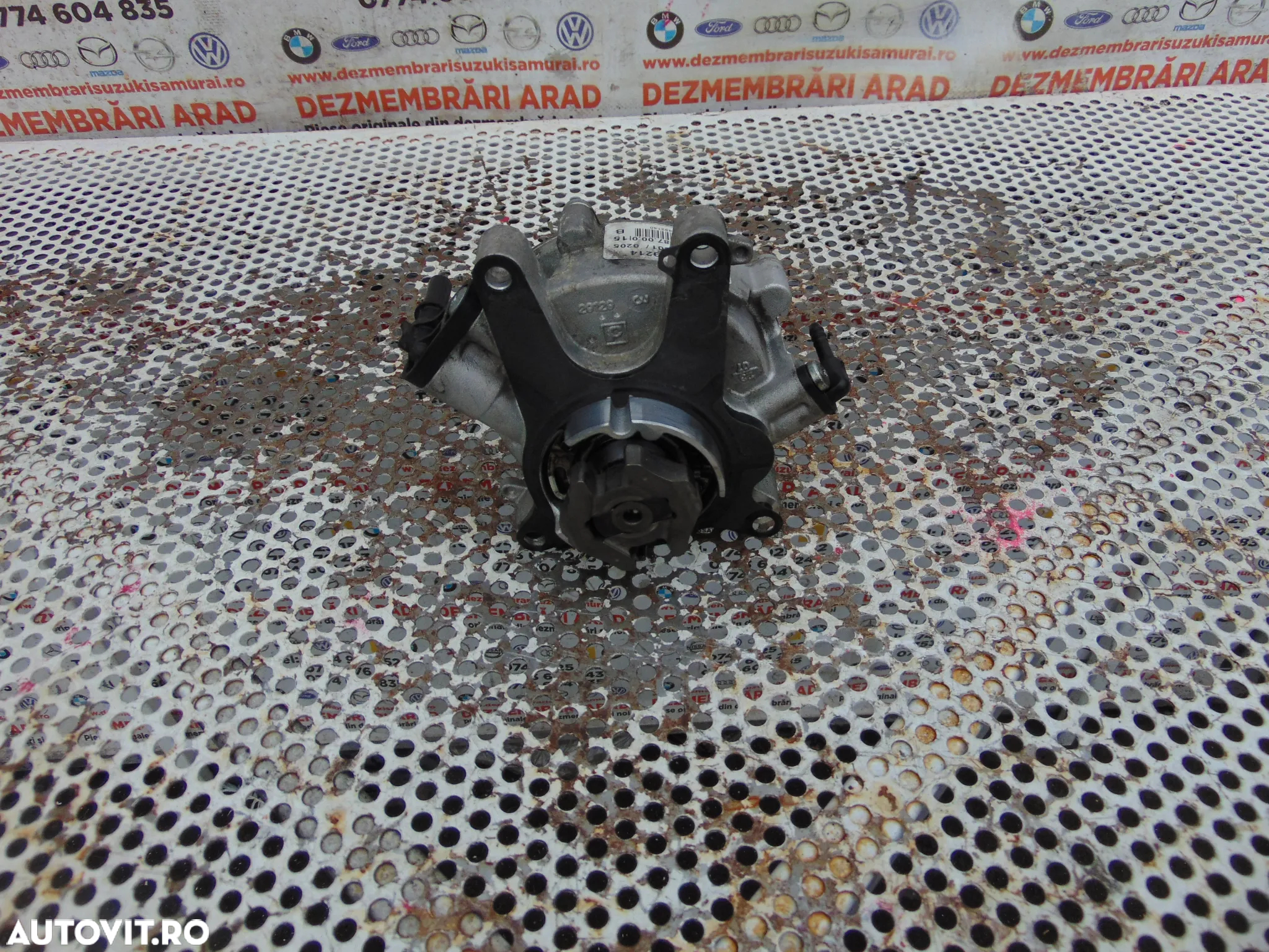 Pompa vacuum Fiat Ducato 2.2 euro 6 an 2021-prezent pompa tandem vid  cod 46349214 jeep lancya alfa romeo - 3