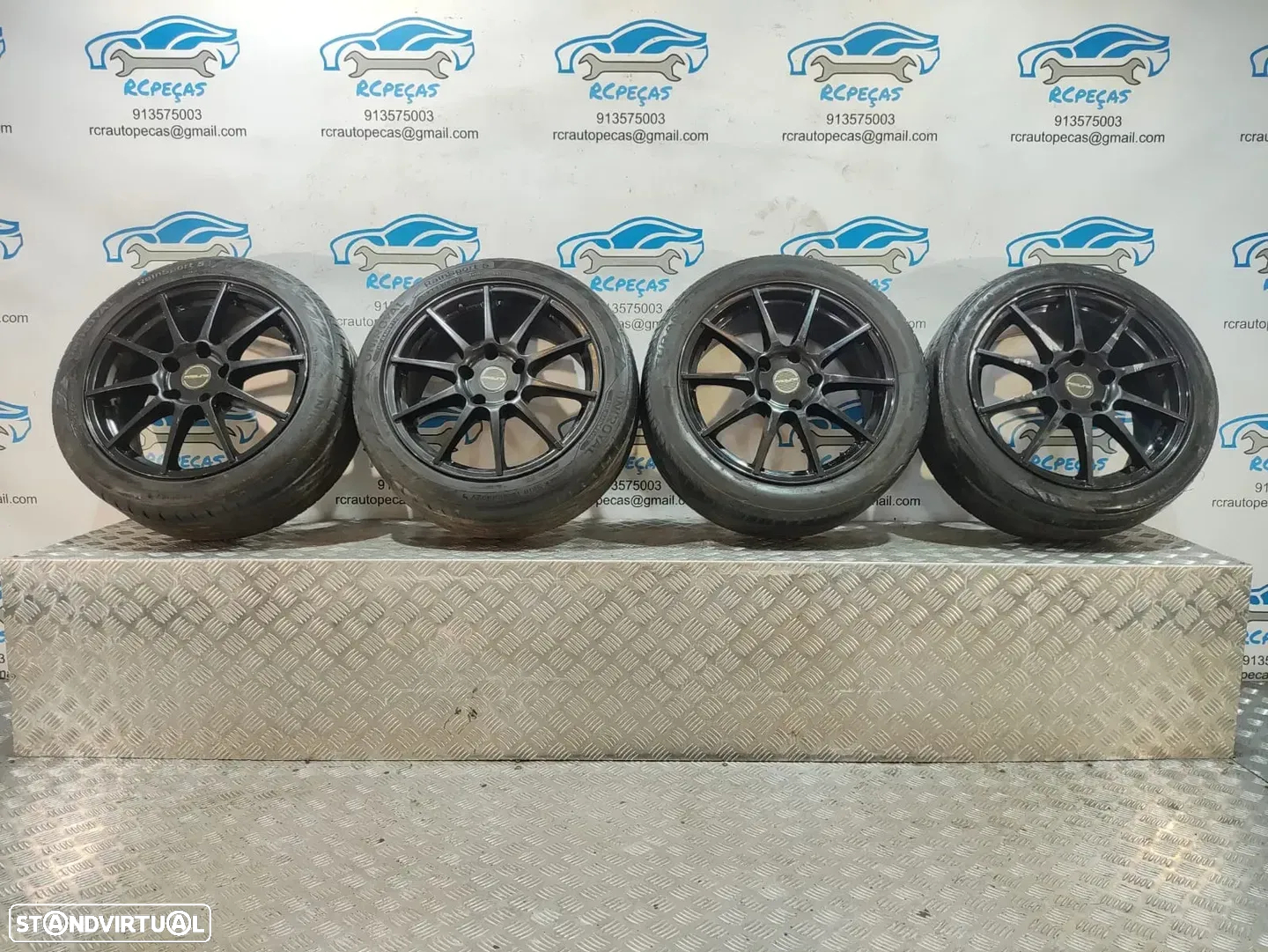 - Jantes 17" Originais Proline Wheels - BMW - 7,5J | ET38 | 5x120 - Originais - E87 | E81 | E88 | E82 | E90 | E91 | E92 | E93 | Polegadas | Jante - 2