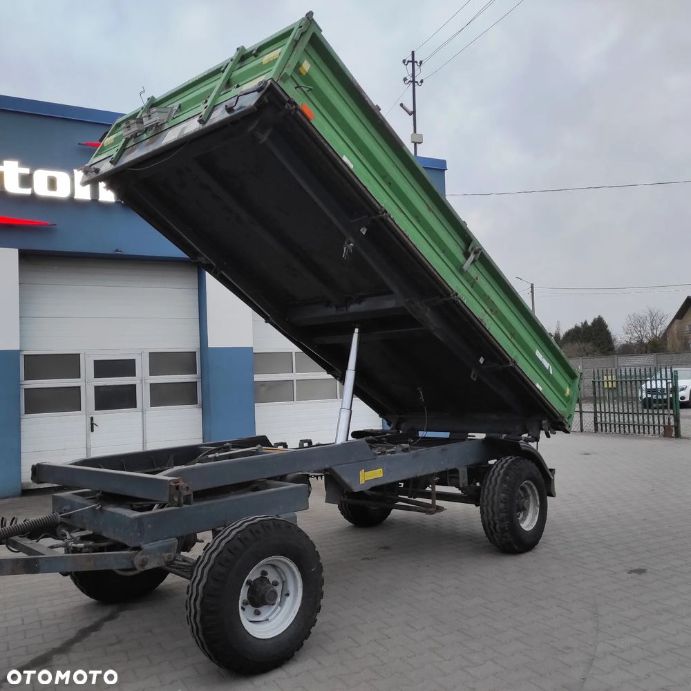 Metal-Fach T710/1 Przyczepa rolnicza Wywrotka 3 strony 6 ton 2011 R - 14
