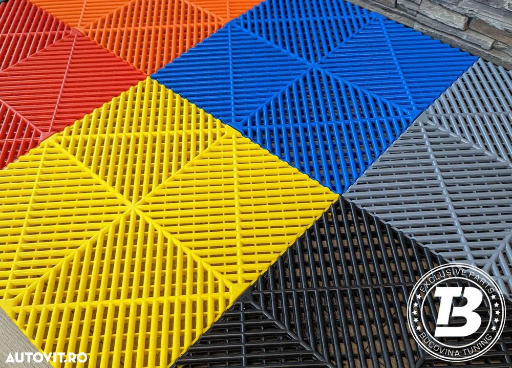 Pardoseala Modulara pentru Garaj Service Detailing - 19