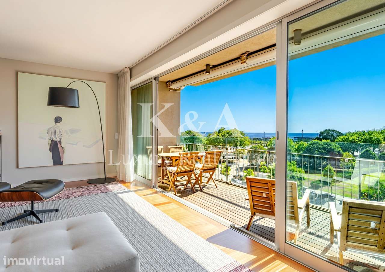 Apartamento T4 em Matosinhos Sul com varanda e vista mar. - Grande imagem: 2/25