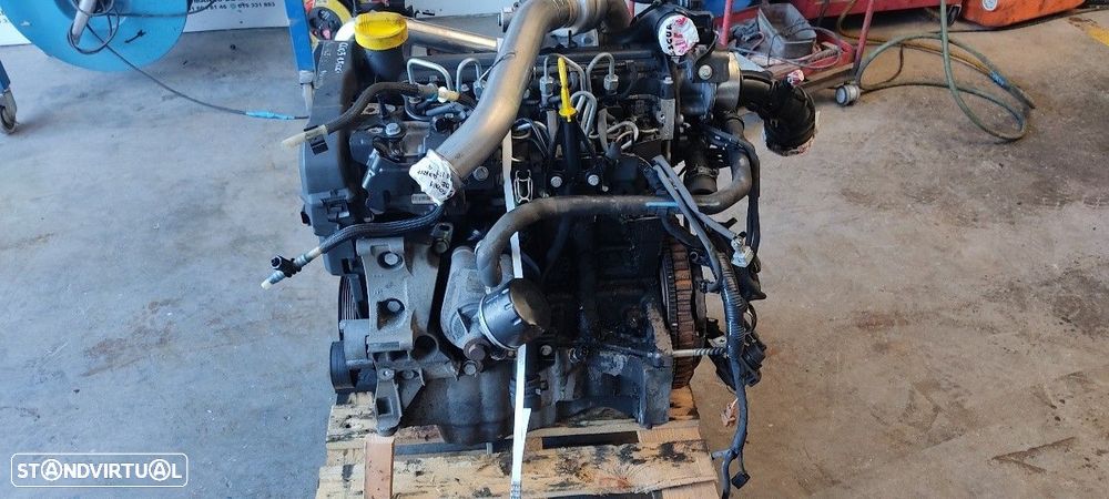 MOTOR COMPLETO RENAULT CLIO III 2007 -K9KT766 - 2