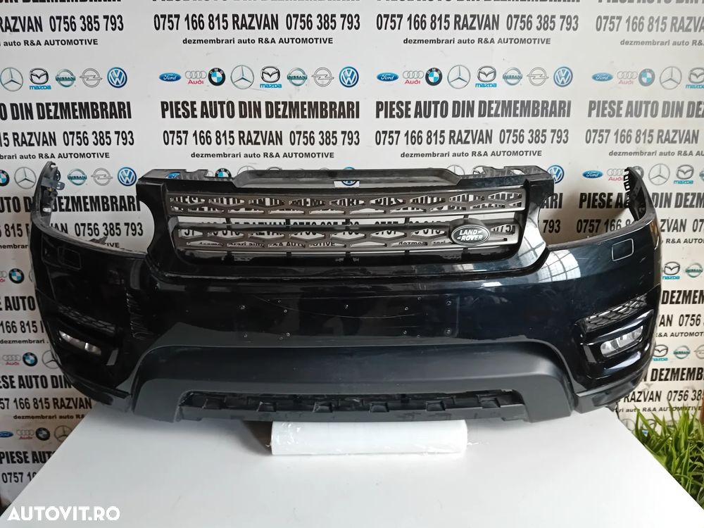 Bara Fata Completa Range Rover Sport L494 An 2013-2018 Cu Spalatoare Proiectoare Grila Originala - 5