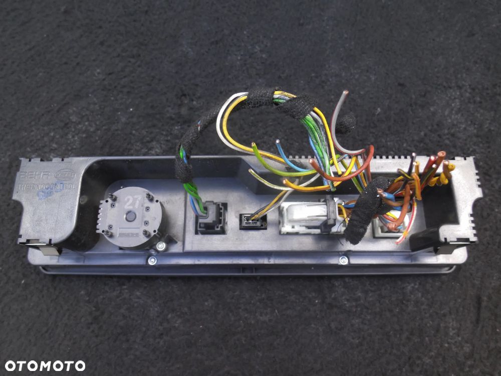 BMW E46 LIFT PANEL STEROWANIA PRZEŁĄCZNIK KLIMATYZACJI NAWIEWU KLIMATRONIK 6956319 WTYCZKI INSTAL - 6