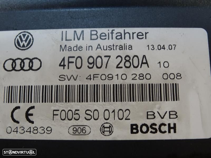Módulo Eletrónico Audi A6 (4F2, C6)  4F0907280a / 4F0 907 280 A - 3