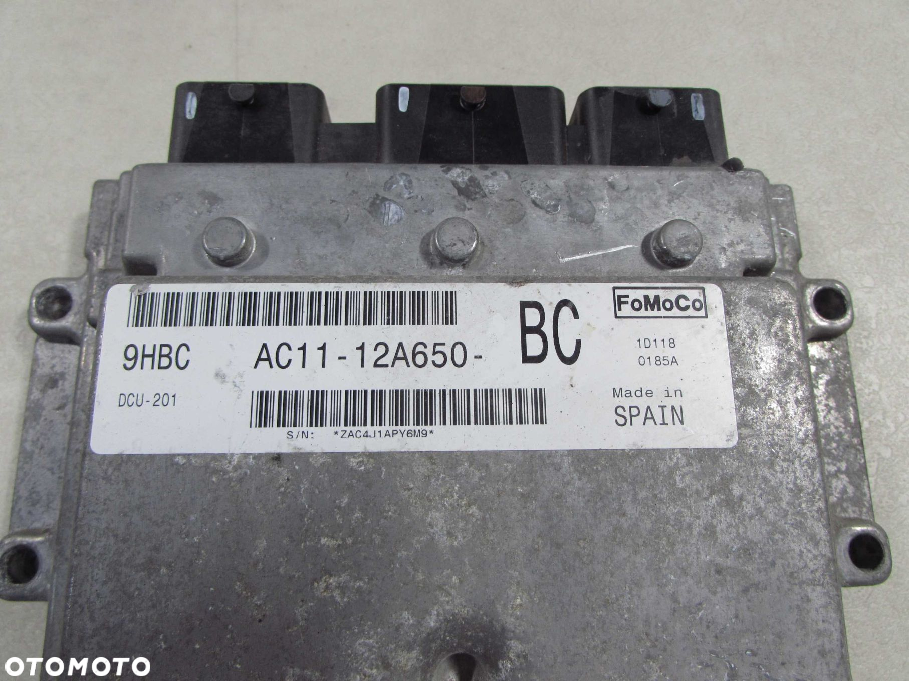 FORD TRANSIT VII 2.2 KOMPUTER SILNIKA AC11-12A650-BC 9HBC 06-14 - 4