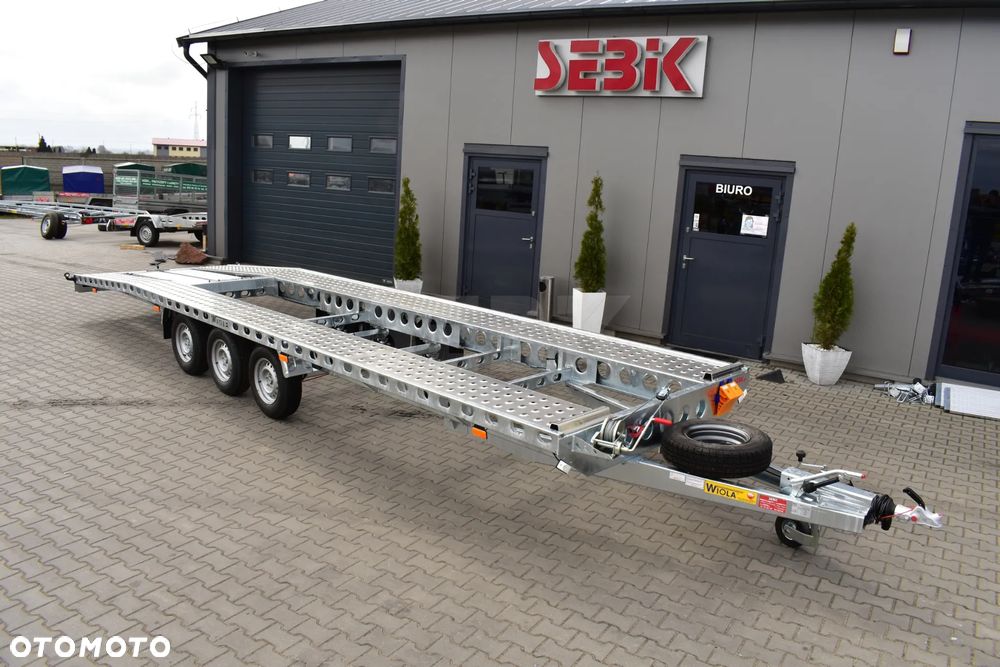 Wiola DOSTAWA. Laweta na 2 auta L35G85 DMC 3500 kg. - 3