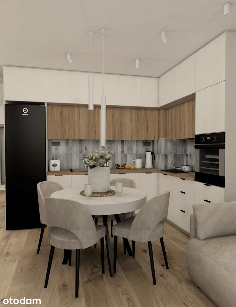 Mieszkanie z ogródkiem wykończone "POD KLUCZ" 51,95 m2