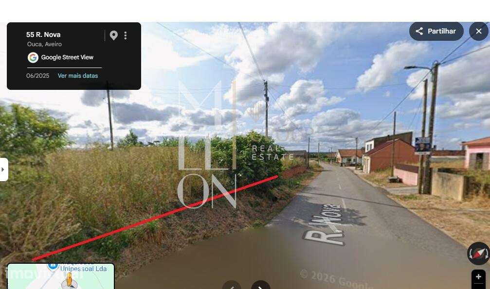 Terreno Urbanizável (c/2042m2 Area Total+17m frente) Ouca Vagos Aveiro - Grande imagem: 4/14