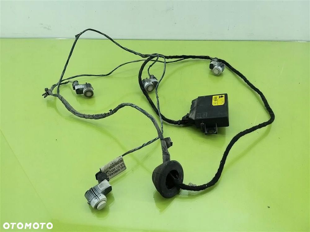 Wiązka instalacja PDC parktronik tył + czujniki Skoda Fabia II 5J0919283 - 1