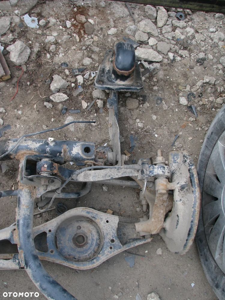 Belka zawieszenia Oś tył Tylna Sanki Wózek Jetta VI - 4