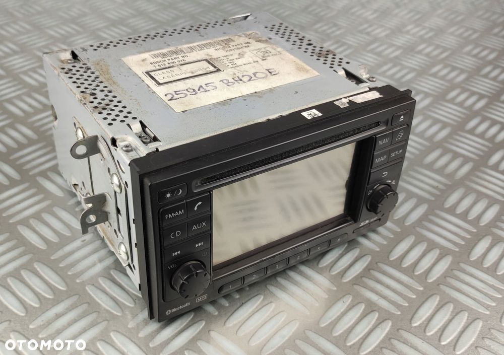 25915BH20E radio fabryczne nawigacja NISSAN QASHQAI J10 FL NOTE MICRA JUKE - 1