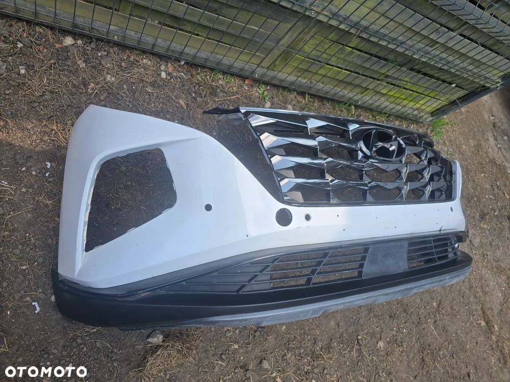 Hyundai tucson IV zderzak przód grill - 2